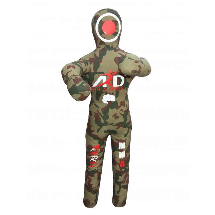 ARD CHAMPS™ Brazilian Jiu Jitsu Grappling Camo Canvas Dummy MMA Wrestling Judo Martial Arts